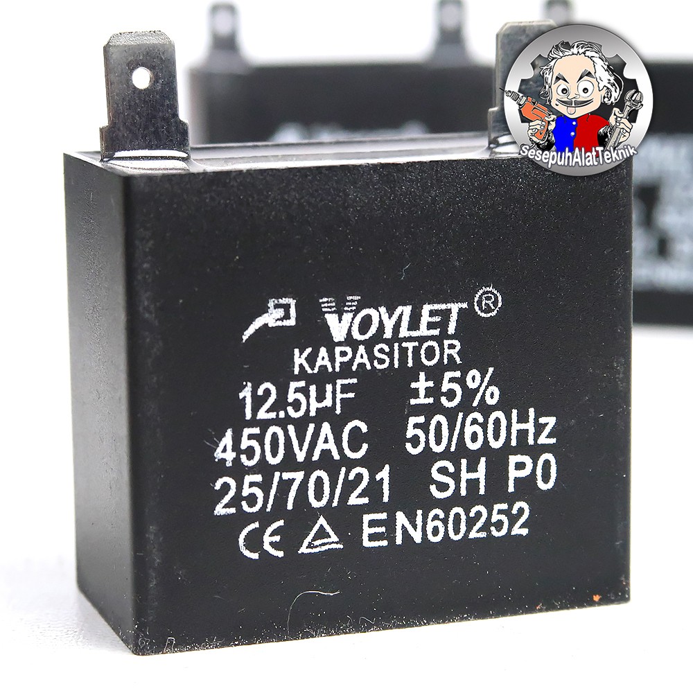 Capasitor / Kapasitor Kotak 12,5 MF VOYLET