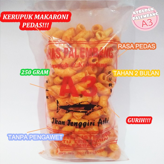 

KERUPUK MAKARONI PEDAS SUPER SNACK MAKARONI MAKANAN RINGAN