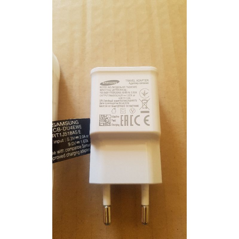 Charger SMG S7 S7Edge Note 4 Note 5 Fast Charging Micro USB 2A 9V ORIGINAL 100%