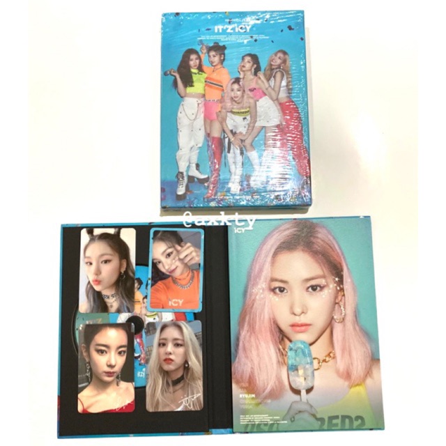 itzy - it’z icy album only (first page ryujin)