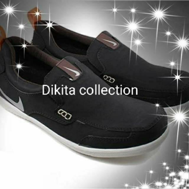 NIKE BOSTON SLOP/sepatu slip on slop/sepatu tanpa tali/sepatu santai/sepatu/sepatu import