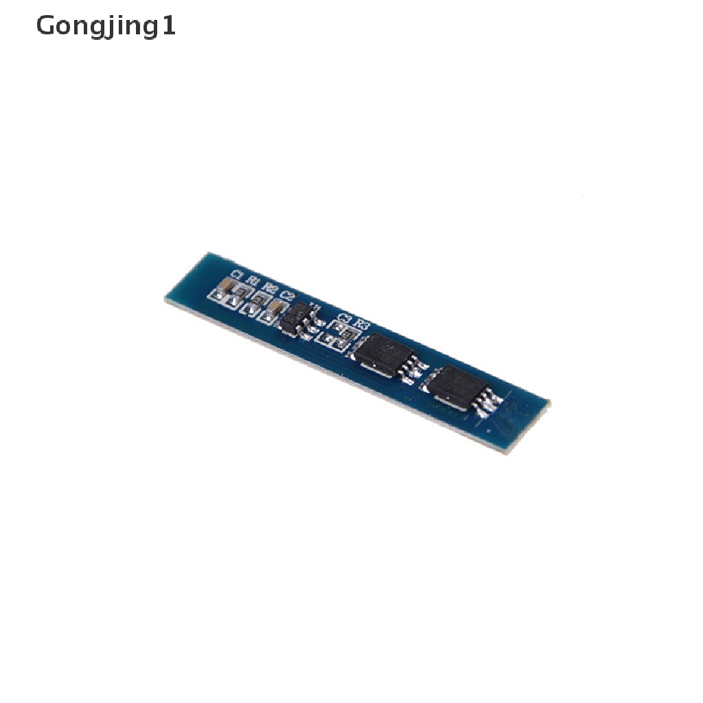 Gongjing1 2PCS Papan PCB Pelindung Baterai Li-ion 18650 Lithium Lipo 2S 3A 7.4 8.4V