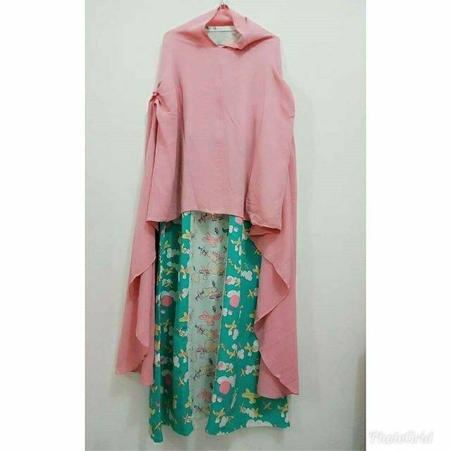 GAMIS SET MOTIF AEROPLANE preloved second bekas