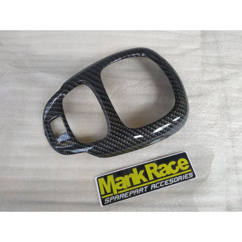 Cover Carbon Garnis Speedometer Scoopy eSP 2016 19 Motif Kevlar