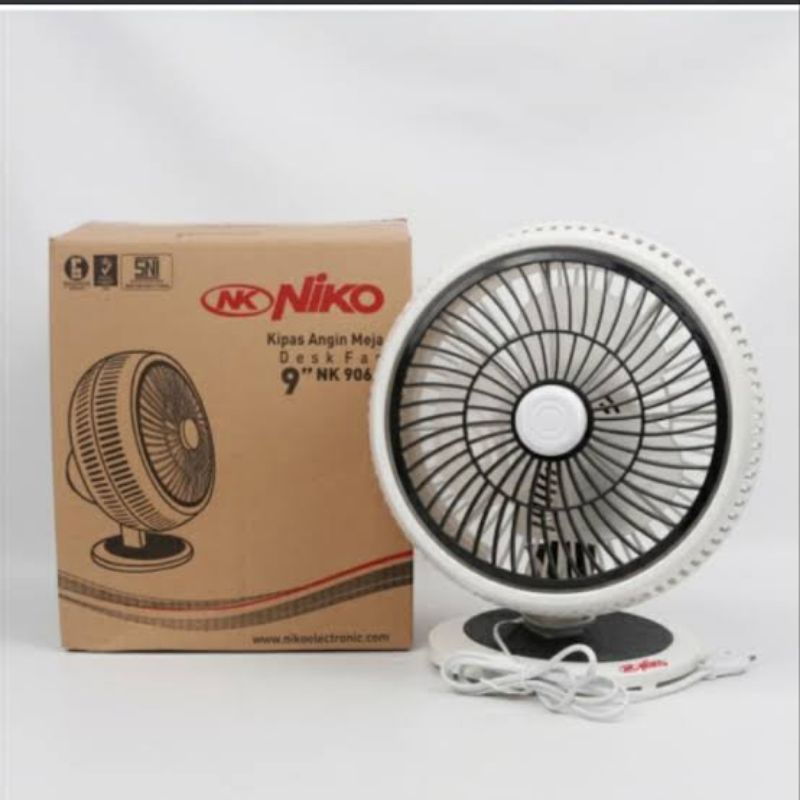 Niko Kipas Angin Meja 9&quot; / Desk Fan 9 Inch NK-906A