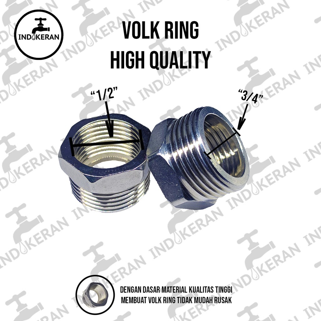 INDOKERAN - Volk Ring - High Quality