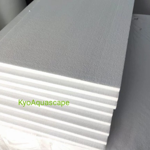Sterofoam Styrofoam lembaran 100x50 cm TEBAL 1cm