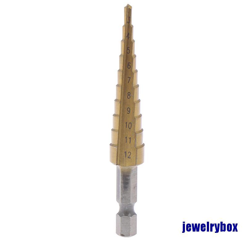 Mata Bor Hex Shank Bahan Metal Ukuran 3-12mm Power