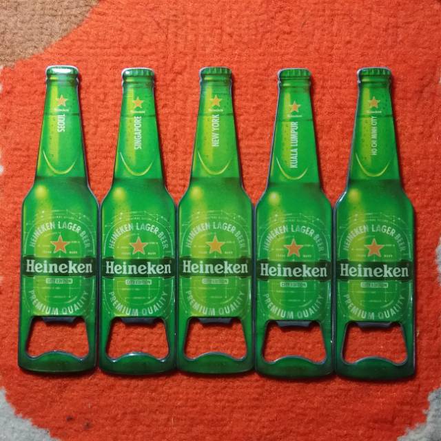 Pembuka Tutup Botol Antik Heineken