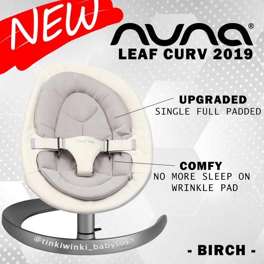 Nuna Leaf Curv LUXX 2019 include Toybar and Wind