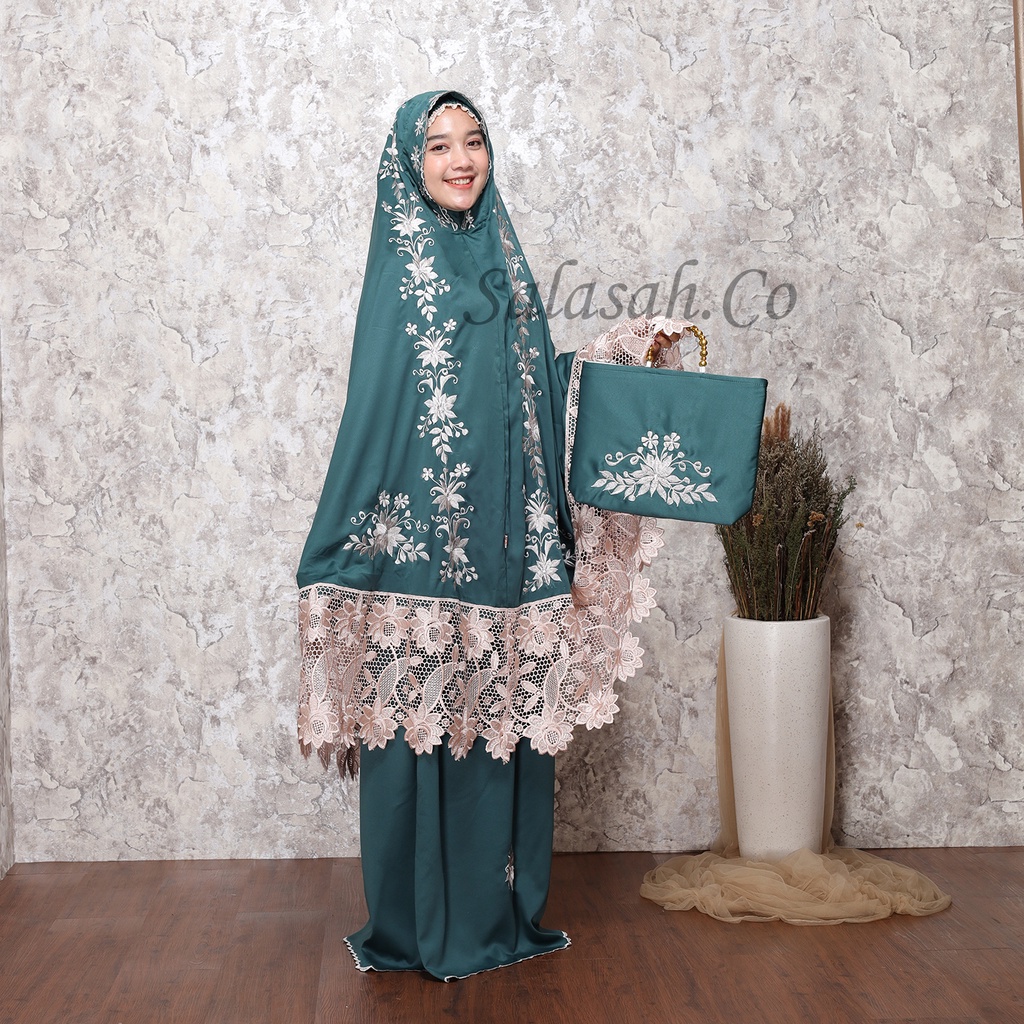 Mukena Model Terbaru 2020 Mukena Bordir Mewah Tasikmalaya