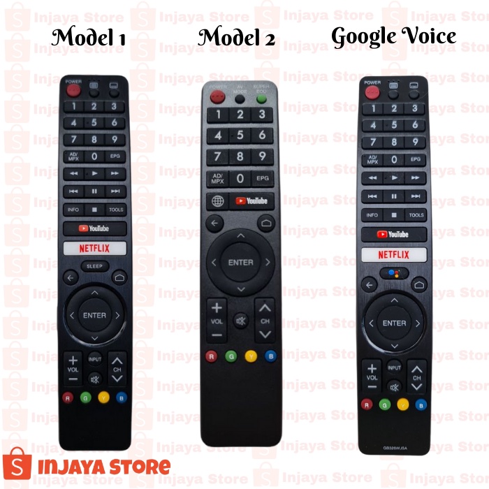 Remote TV Sharp Android TV 4K