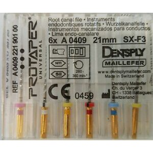 Dentsply Rotary ProTaper Engine  21 mm SX-F3