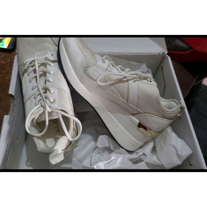 ALDO THRUNDRA ORIGINAL - Sepatu Kets Wedges Wanita