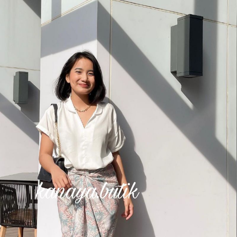 Rok lilit batik Mojang baru tosca