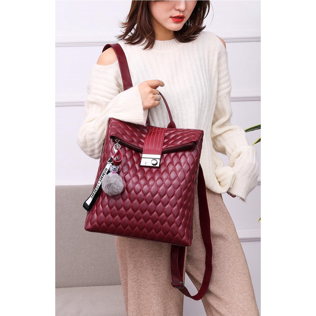 MV_Marvelouz mv601748  Tas Ransel wanita import 1kg 2tas EL 729  LT1748 JTF7111 BQ2709 GT1654 CR7106