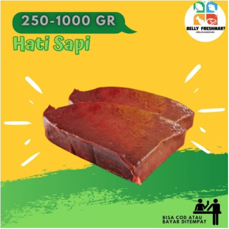 

Hati Sapi Australia Ati Frozen Makanan Beku Daging Beku Bahan Masakan Dapur Kualitas Super 1000 Gram