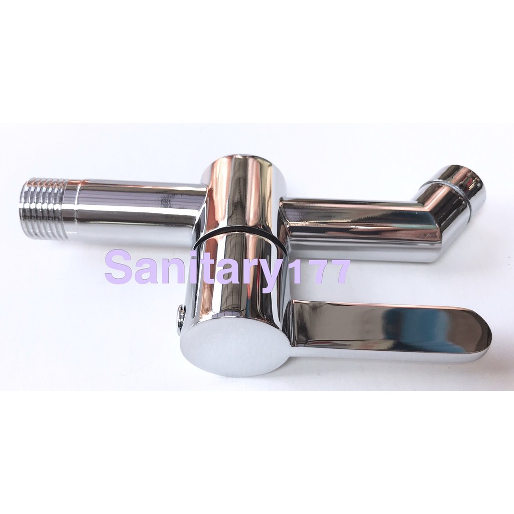 Kran tembok engkol minimalis kuningan 2790/ keran air kamar mandi bathroom faucet sanitary177 /H16