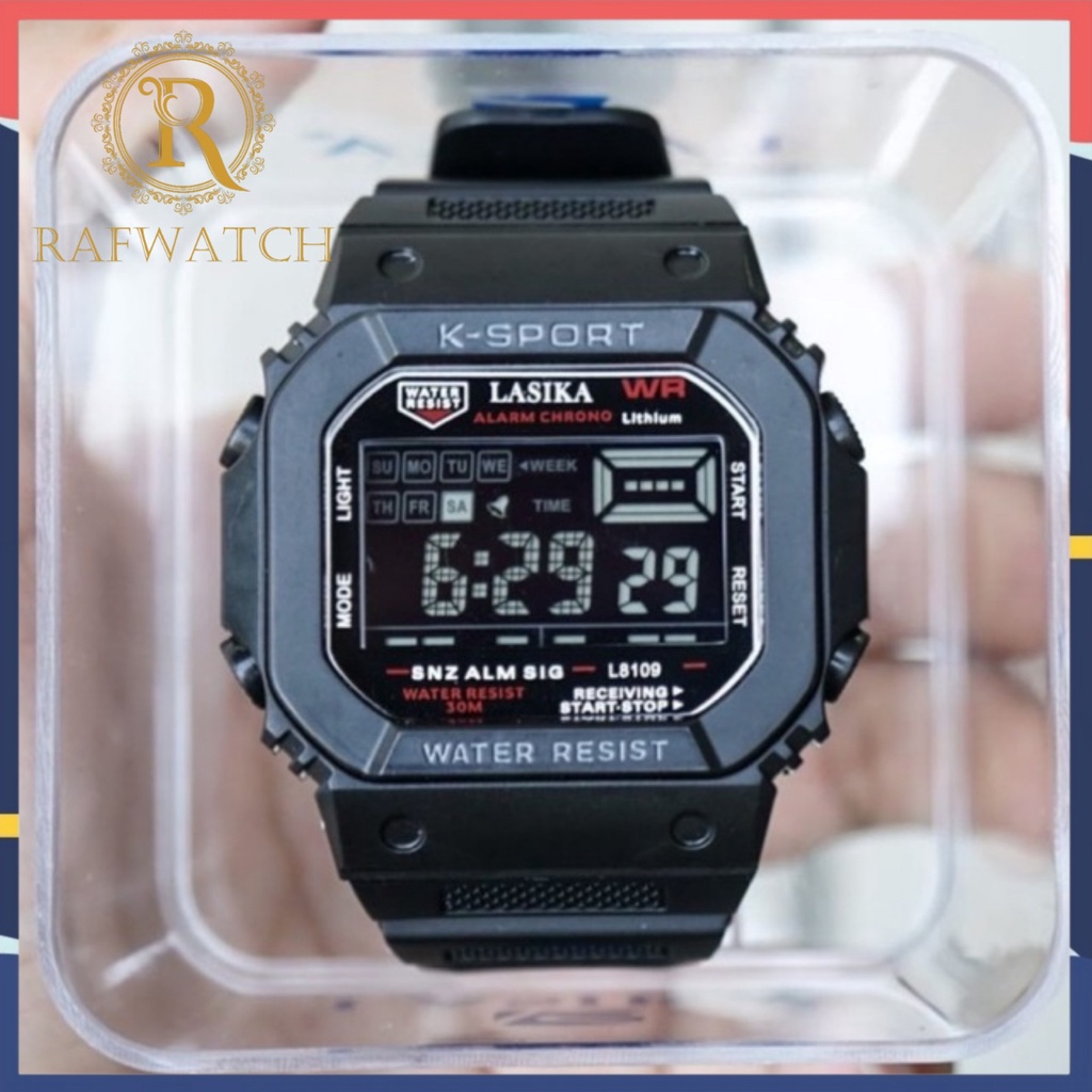 Jam Tangan Lasika L8109 Sport Digital Pria Water Resistant