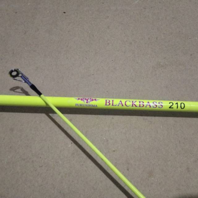 Joran sambung 2 black bass 210