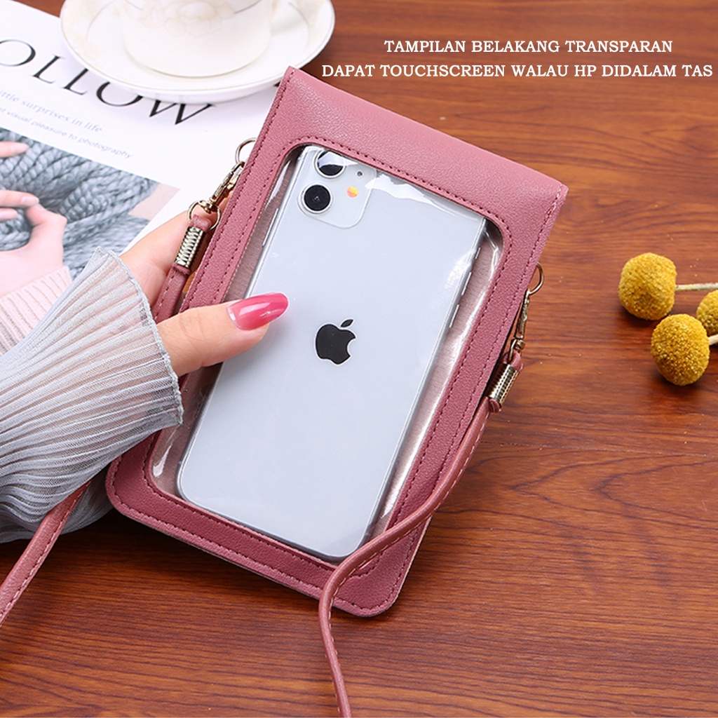 CYS Tas Handphone Terbaru Pocket Hp Tas Handphone Selempang Wanita Termurah Tas Impoert T192