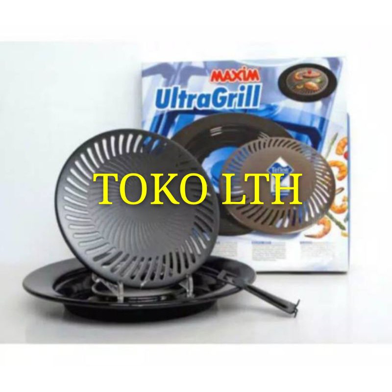 MAXIM ULTRA GRILL / PANGGANGAN TEFLON BULAT MASPION BARBEQUE