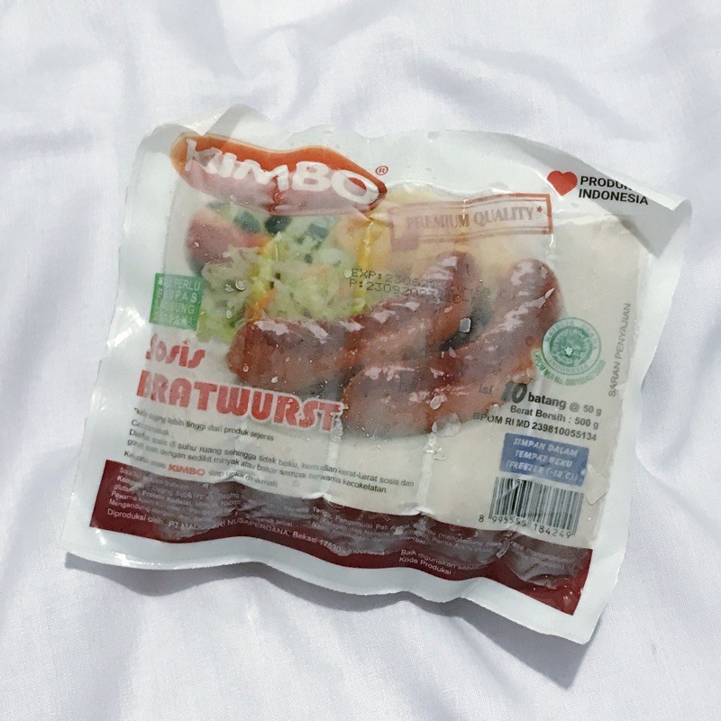 

Kimbo Sosis Isi 10pcs