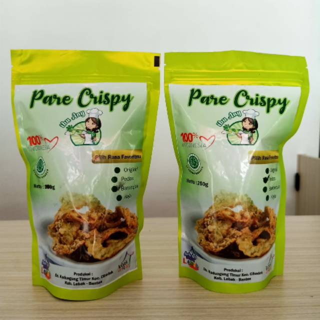 

Pare crispy/makanan sehat