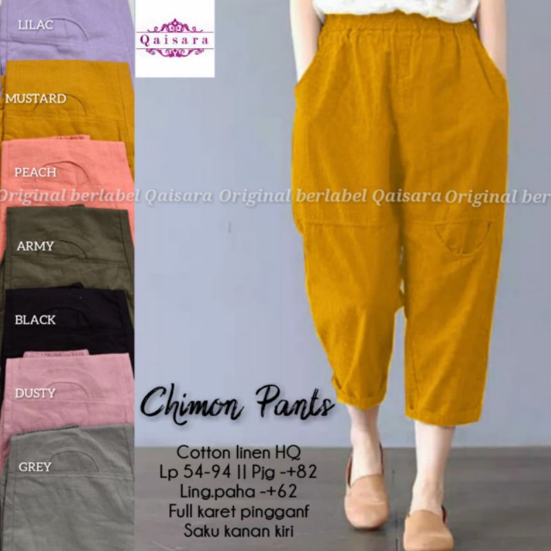 CHIMON PANTS by Qaisara
