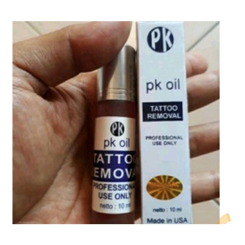 

pk oil penghilang / penghapus tato