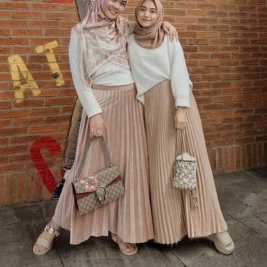 ROK PLISKET PREMIUM 100% / EKSLUSIF 40+ WARNA [ SERIES 3 ]