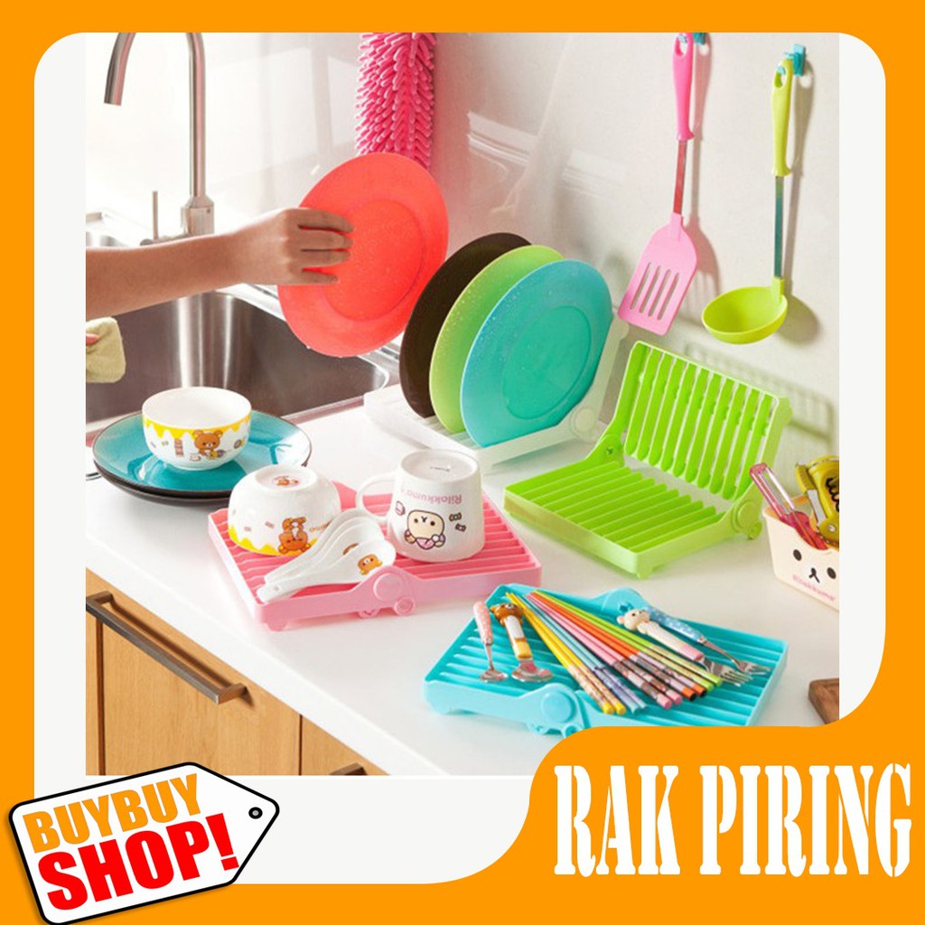 RAK PIRING LIPAT PLASTIK