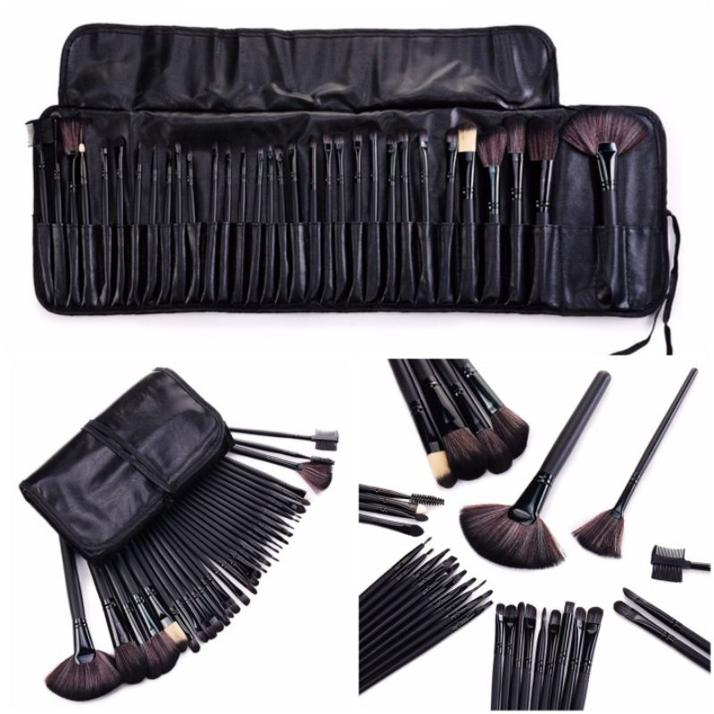 Brush Make Up 32 Set dengan Pouch