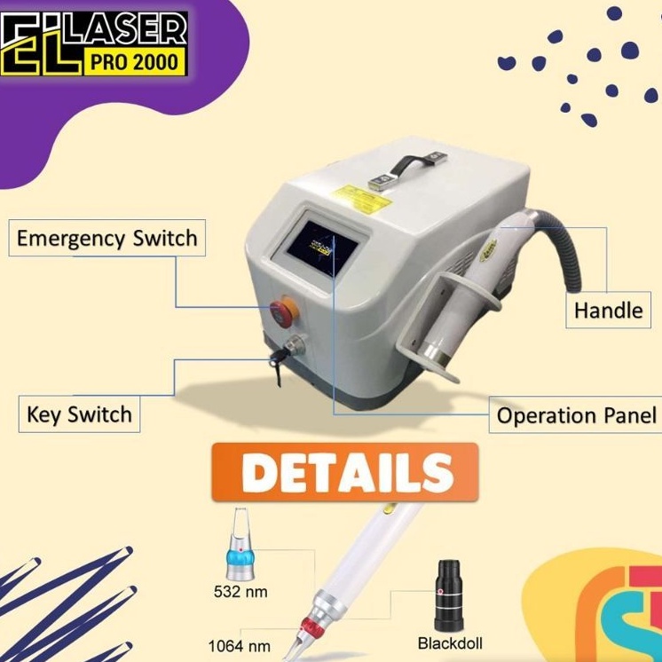 Alat Kecantikan Pico Laser Portable