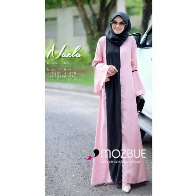 NAZLA DRESS ORI MOZBUE