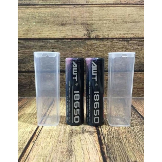 Battery Batere Baterai 18650 AWT 2900mAh 40A Original (bukan LG HG2) isi 2 pcs