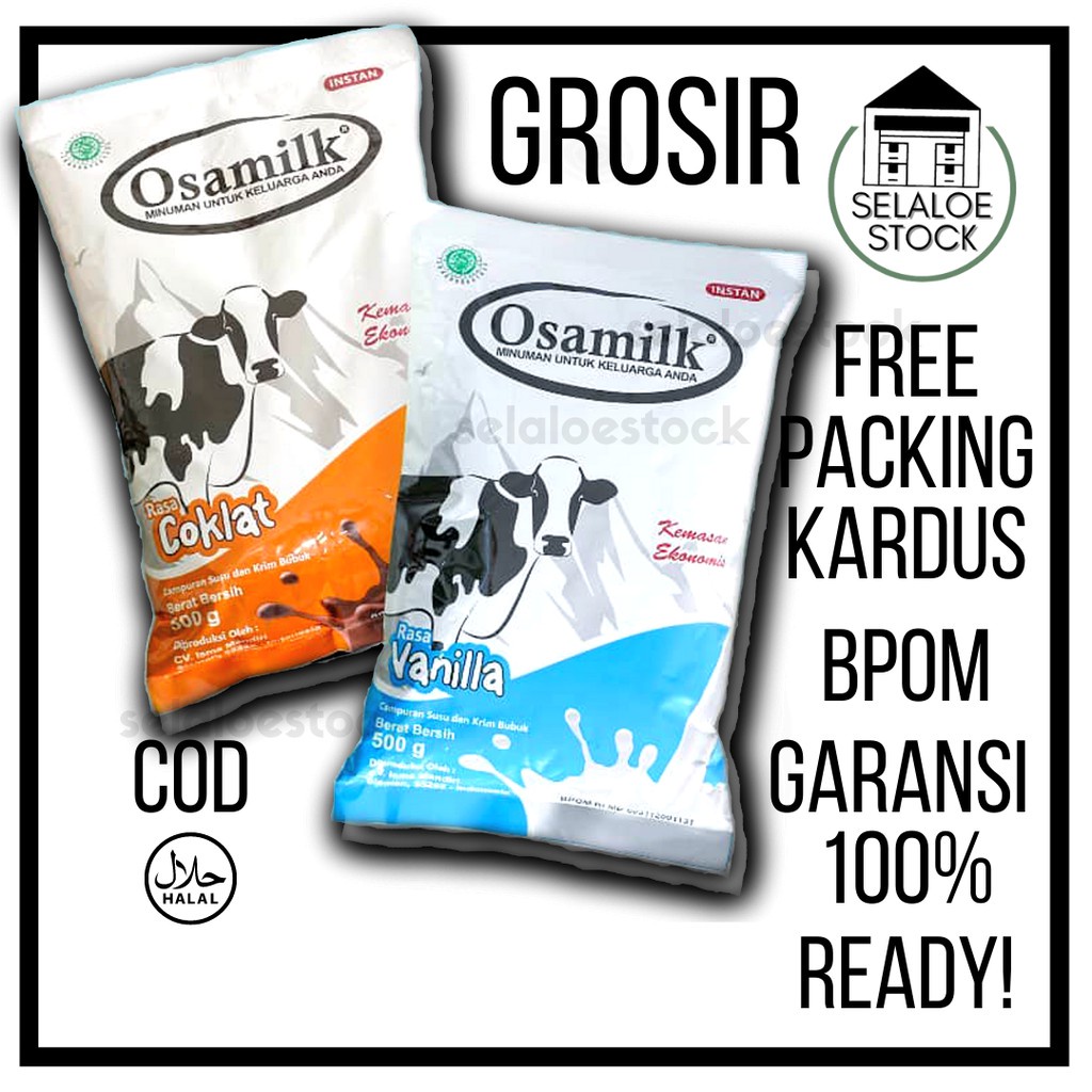 

[TERLARIS & TERPERCAYA] [GROSIR] [COD] [GARANSI] SUSU SUS SAPI OSAMILK OSAMIL ORIGINAL PENGGEMUK BADAN TERMURAH PACKING AMAN KARDUS&COVER HITAM GARANSI 101%