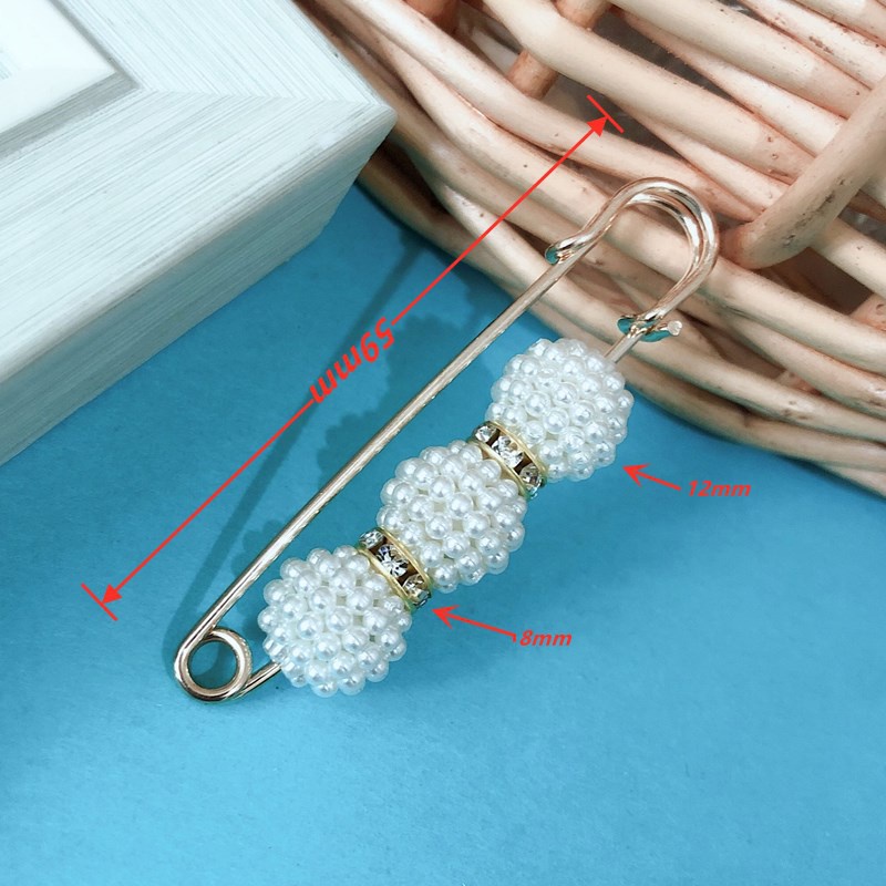 MSY 1pcs/10pcs Pin Baju Motif Cantik Accidental Pin / Kancing Baju Bross Hijab Jeans Jaket
