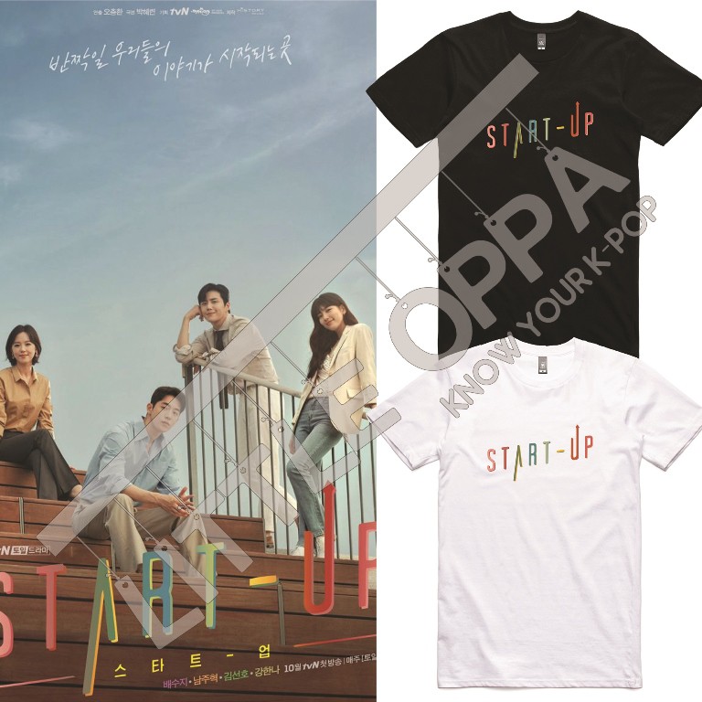 Jual Baju Kaos Kpop Miss A Suzy Start Up Logo Korea Drama T Shirt