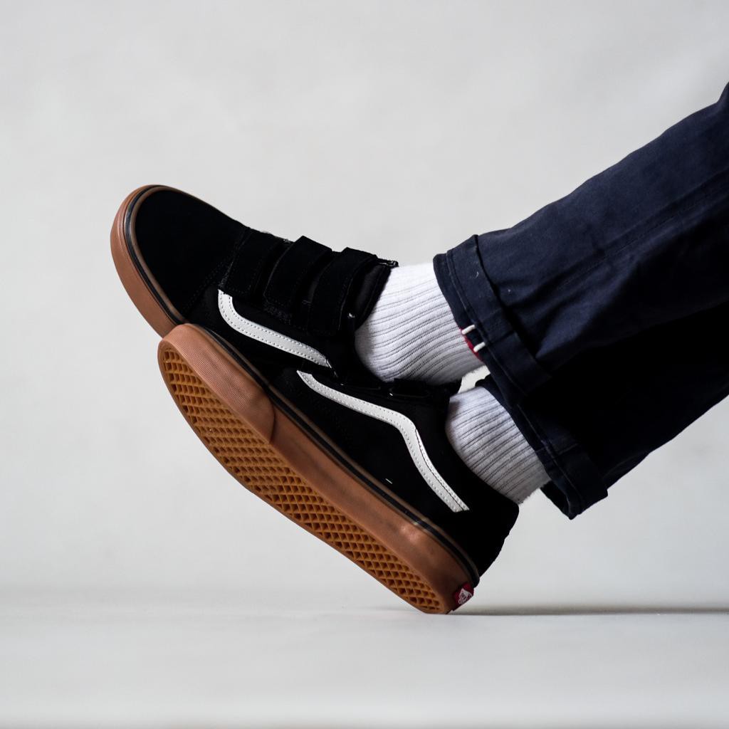 Vans Oldskool Velcro Classic “ Black / Gum