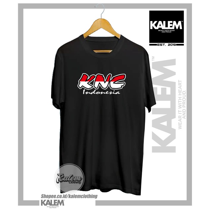 Baju Kaos Kawasaki Ninja Club KNC Indonesia Kaos Otomotif - KALEMCLOTHING
