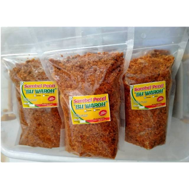 

500 Gr Bumbu Pecel Madiun Sambel Pecel Khas Daun Jeruk Purut