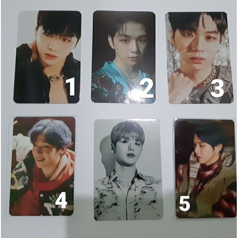 PHOTOCARD KANG DANIEL OFFICIAL CYAN MAGENTA BENEFIT ALBUM