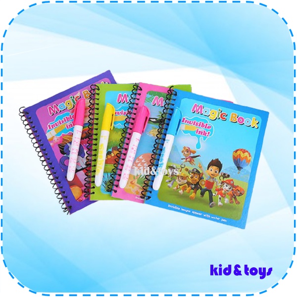 

Magic Book Buku Mewarnai Gambar Ajaib Dengan Tinta Refill Air Magic Water Book