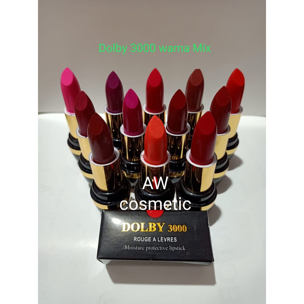 LIPSTIK DOLBY 3000 ( 1 LUSIN  )