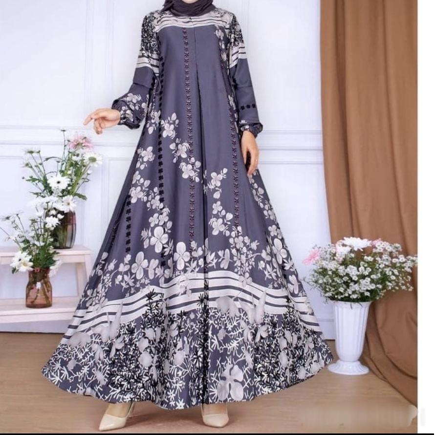 SHOPEE MALL Gamis Maxmara Premium Gamis Terbaru 2022 Gamis Lebaran Bahan Premium Gamis Jumbo Gamis M