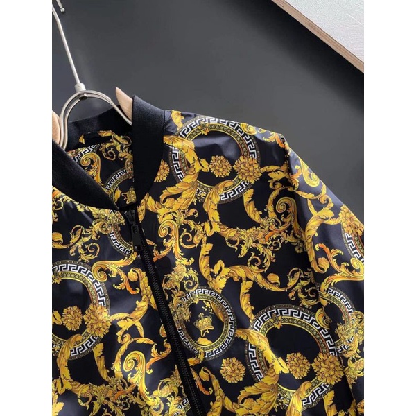 jacket pria vers4ce import branded jaket cowok bomber P1SHOES