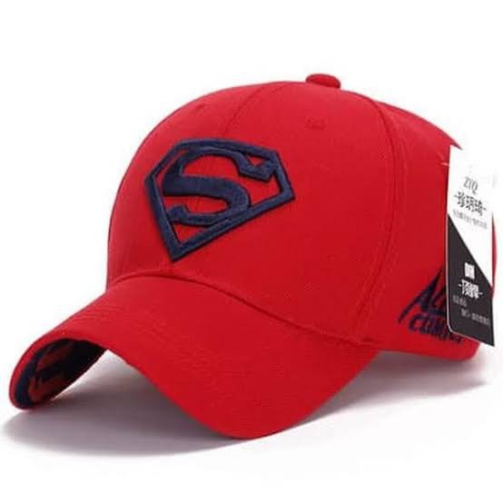 Topi Baseball SUPERMAN- Topi superhero- Topi Keren Pria/ Wanita- Topi Baseball Clip Besi Terbaru