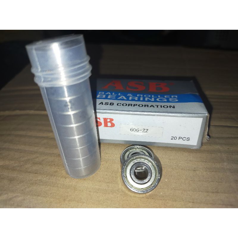 Bearing ASB 606-ZZ - Bearing ASB 606 ZZ  - Tutup besi