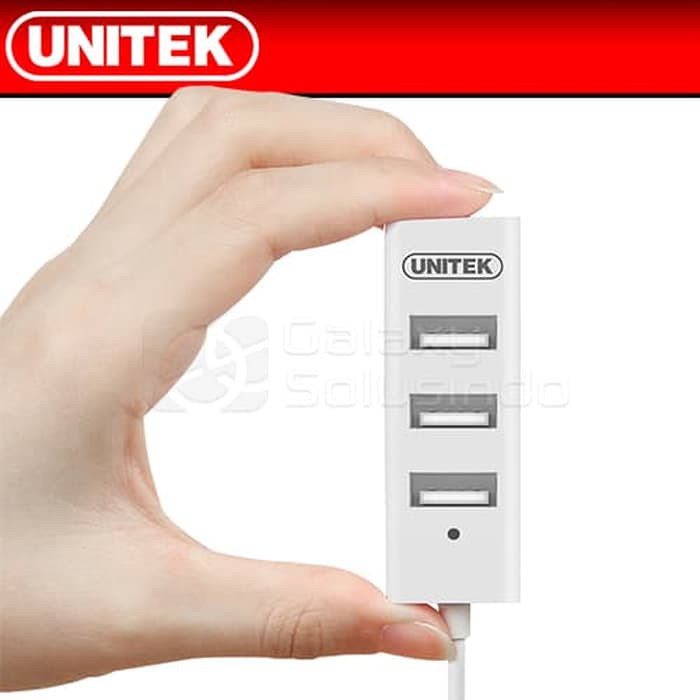 USB Hub UNITEK USB2 0 4 Port Hub Y 2146   Putih